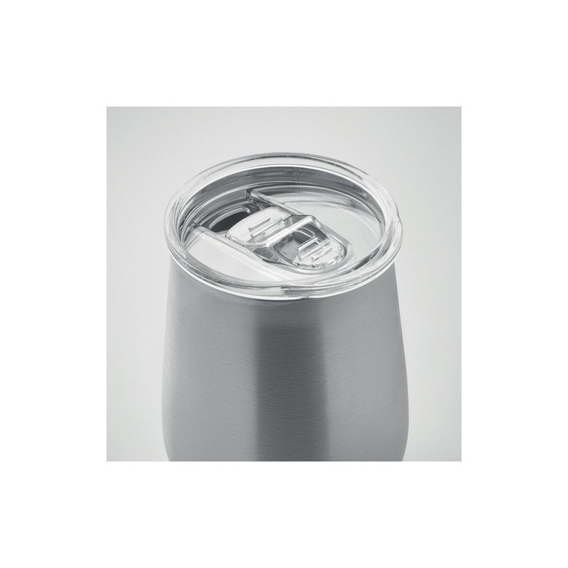 Gobelet en inox recyclé URSA Couleurs : argenté mat Matières : acier inoxydable recyclé livraison express 24h 48h