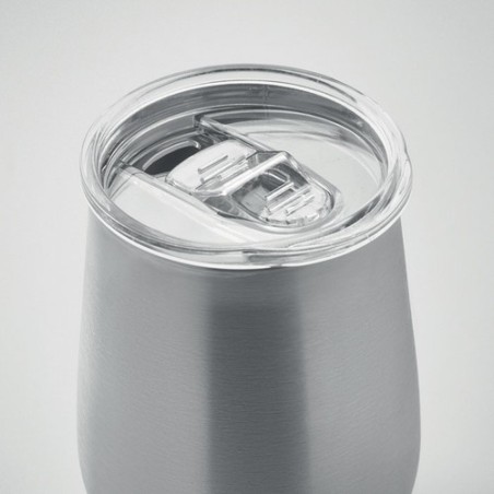 Gobelet en inox recyclé URSA Couleurs : argenté mat Matières : acier inoxydable recyclé livraison express 24h 48h