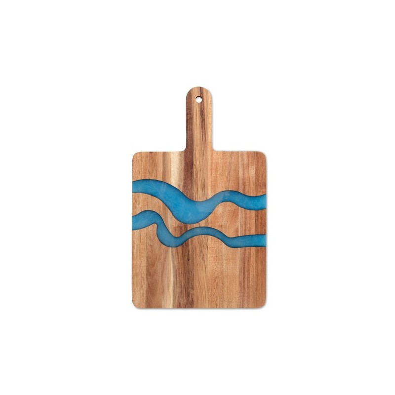Planche de service  en acacia AZUUR Matières : bois Couleurs : bois personnalisable avec votre logo