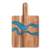 Planche de service  en acacia AZUUR Matières : bois Couleurs : bois personnalisable avec votre logo