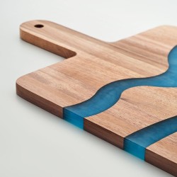 Planche de service  en acacia AZUUR Matières : bois Couleurs : bois impression haute définition
