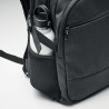 Sacoche Éco-responsable Personnalisable RPET 600D pour Ordinateur HANA Matières : PET recyclé Couleurs : noir livraison express 