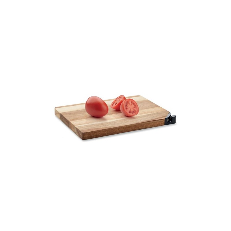 Planche à découper  en acacia - ACALIM Matières : bois Couleurs : bois personnalisable avec votre logo