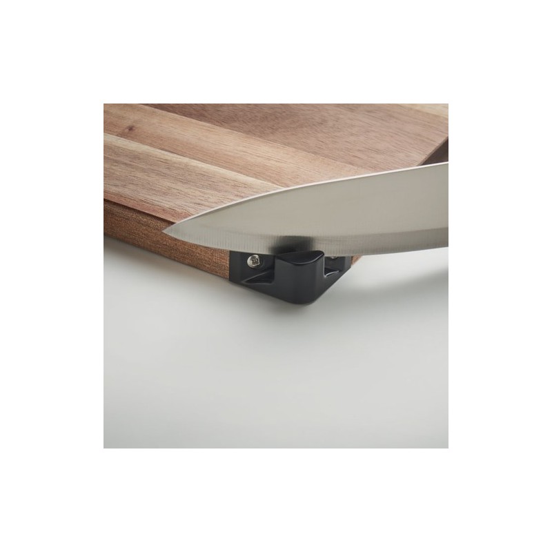Planche à découper  en acacia - ACALIM Matières : bois Couleurs : bois goodies publicitaire événementiel