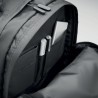 Sac à dos ordinateur  RPET 300D - VALLEY BACKPACK Matières : PET recyclé Couleurs : noir impression haute définition