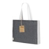 Sac Éco-responsable et Pratique Personnalisé de Shopping Talara pas cher Matières : coton recyclé Couleurs : naturel objet promo