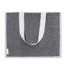 Sac Éco-responsable et Pratique Personnalisé de Shopping Talara pas cher Matières : coton recyclé Couleurs : naturel livraison e