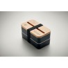 Lunchbox Éco-responsable en PP Recyclé Personnalisée WINT Matières : polypropylène (PP) Couleurs : noir marquage laser ultra pré