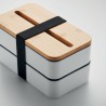 Lunchbox Éco-responsable en PP Recyclé Personnalisée WINT Matières : polypropylène (PP) Couleurs : blanc goodies entreprise desi