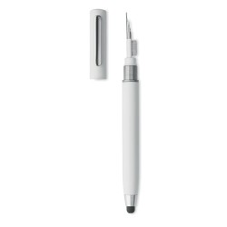 Set de nettoyage stylo stylet pratique personnalisé CLEANPEN Matières : ABS Couleurs : blanc 2