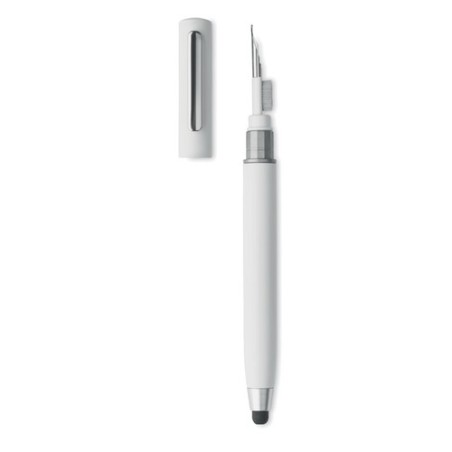 Set de nettoyage stylo stylet pratique personnalisé CLEANPEN Matières : ABS Couleurs : blanc goodies publicitaire événementiel