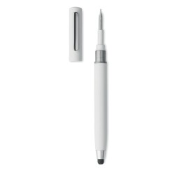 Set de nettoyage stylo stylet pratique personnalisé CLEANPEN Matières : ABS Couleurs : blanc impression haute définition