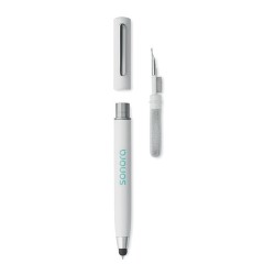 Set de nettoyage stylo stylet pratique personnalisé CLEANPEN Matières : ABS Couleurs : blanc livraison express 24h 48h