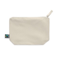 Trousse Éco-responsable Personnalisée Commerce Équitable OSOLE COS Matières : coton Couleurs : beige 2