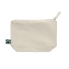 Trousse Éco-responsable Personnalisée Commerce Équitable OSOLE COS Matières : coton Couleurs : beige personnalisable avec votre 