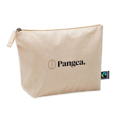 Trousse Éco-responsable Personnalisée Commerce Équitable OSOLE COS Matières : coton Couleurs : beige goodies publicitaire événem