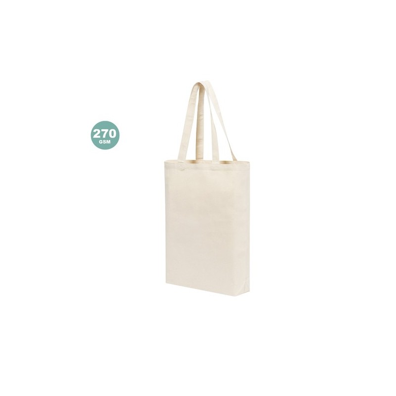 Sac Shopping Durable Personnalisé Sakura Matières : toile Couleurs : naturel personnalisable avec votre logo