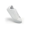 Baskets Personnalisées en PU Confortables et Élégantes Taille 45 Blancos Matières : PU Couleurs : blanc personnalisable avec vot