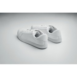 Baskets Personnalisées en PU Confortables et Élégantes Taille 45 Blancos Matières : PU Couleurs : blanc cadeau entreprise pas ch