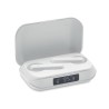 Écouteurs TWS Recyclés Personnalisés en ABS - Quaver Matières : ABS Couleurs : blanc personnalisable avec votre logo
