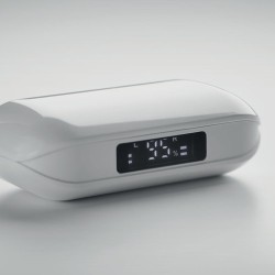 Écouteurs TWS Recyclés Personnalisés en ABS - Quaver Matières : ABS Couleurs : blanc livraison express 24h 48h