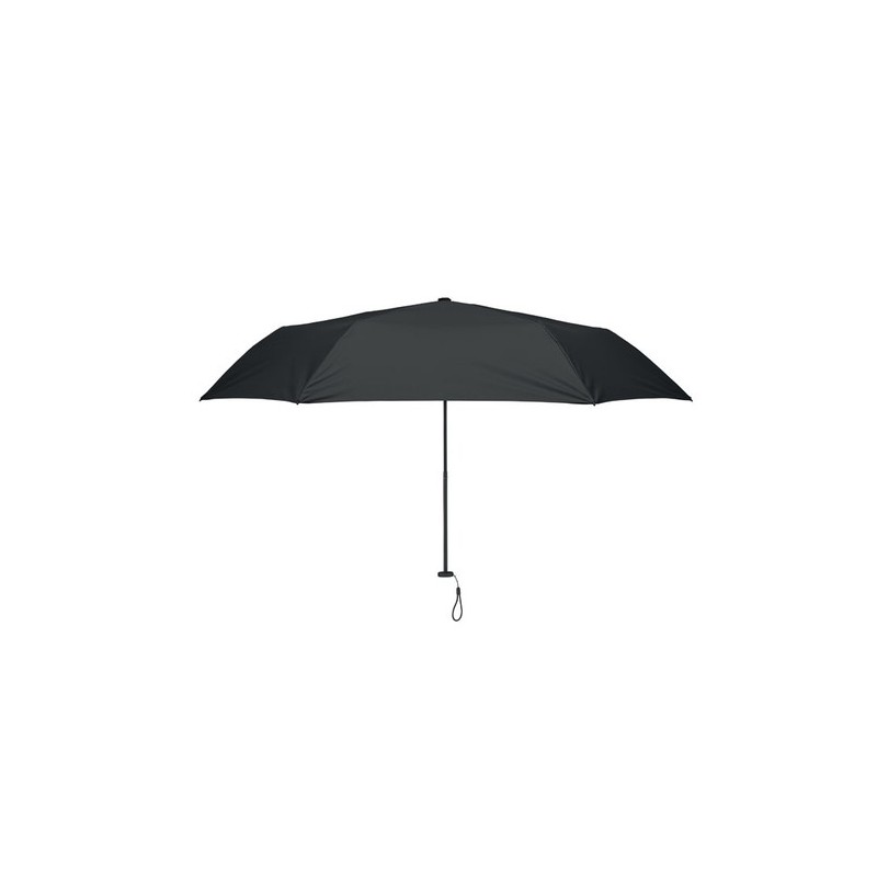Parapluie pliant ultra léger personnalisé MINIBRELLA Matières : PET Couleurs : noir