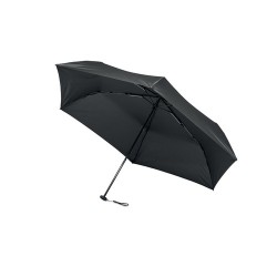 Parapluie pliant ultra léger personnalisé MINIBRELLA Matières : PET Couleurs : noir 2