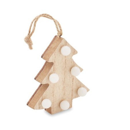 Sapin en Bois LULIE avec Lumières LED Sapin en Bois LULIE avec Lumières LED
