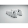 Baskets Personnalisées en PU Taille 38 BLANCOS pour le Quotidien Matières : PU Couleurs : blanc cadeau entreprise pas cher