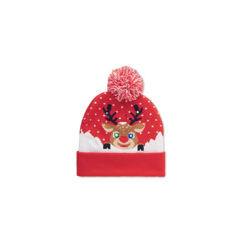 Bonnet de Noël LED Tricoté SHIMAS LIGHT Bonnet de Noël LED Tricoté SHIMAS LIGHT