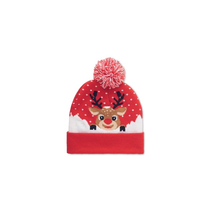 Bonnet de Noël LED Tricoté SHIMAS LIGHT