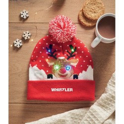 Bonnet de Noël LED Tricoté SHIMAS LIGHT