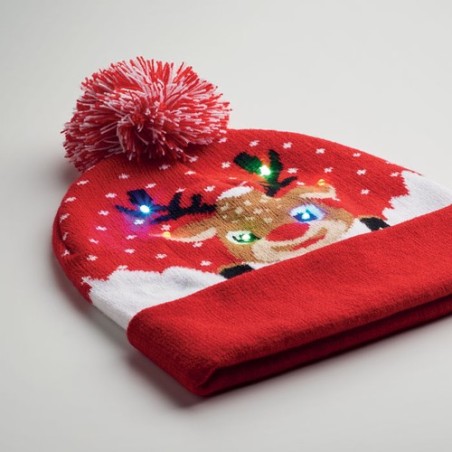 Bonnet de Noël LED Tricoté SHIMAS LIGHT