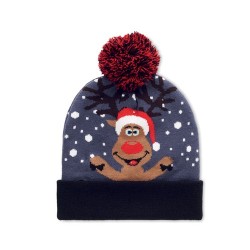 Bonnet de Noël LED Tricoté SHIMAS LIGHT