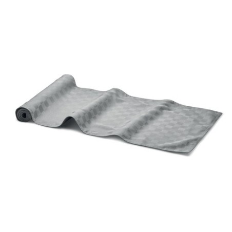 Chemin de table chic en polyester personnalisé SPICE Matières : PET Couleurs : gris objet promotionnel éco-responsable