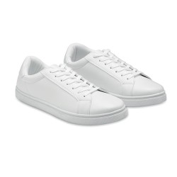 Baskets Personnalisées en PU Confortables et Stylées Taille 43 - BLANCOS Matières : PU Couleurs : blanc