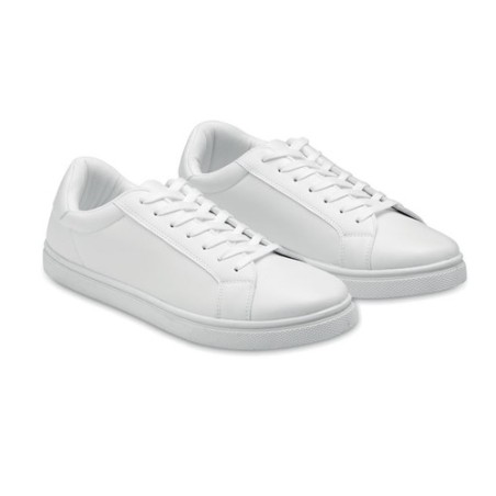 Baskets Personnalisées en PU Confortables et Stylées Taille 43 - BLANCOS Matières : PU Couleurs : blanc