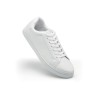 Baskets Personnalisées en PU Confortables et Stylées Taille 43 - BLANCOS Matières : PU Couleurs : blanc personnalisable avec vot