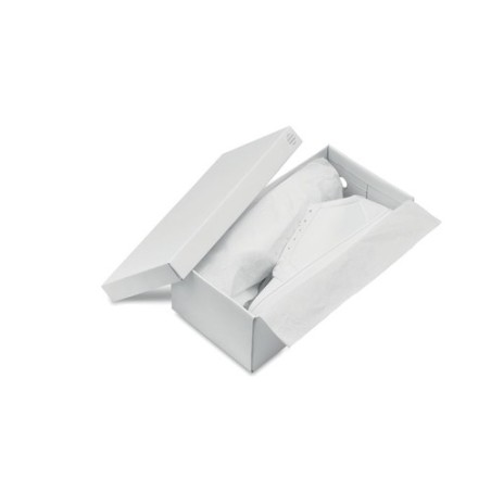 Baskets Personnalisées en PU Confortables et Stylées Taille 43 - BLANCOS Matières : PU Couleurs : blanc goodies publicitaire évé