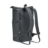 Sac à Dos Éco-responsable RPET 300D Personnalisé pour Ordinateur VALLEY ROLLPACK Matières : PET recyclé Couleurs : noir cadeau e