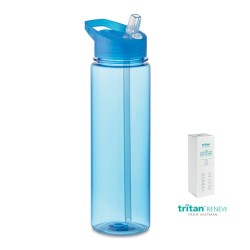 Bouteille Éco-responsable en Tritan Renew™ 650 ml - BAY Matières : tritan Couleurs : bleu transparent