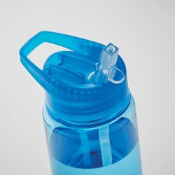 Bouteille Éco-responsable en Tritan Renew™ 650 ml - BAY Matières : tritan Couleurs : bleu transparent personnalisation rapide en