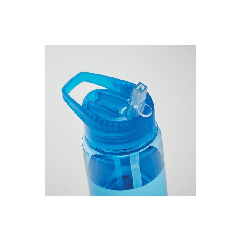 Bouteille Éco-responsable en Tritan Renew™ 650 ml - BAY Matières : tritan Couleurs : bleu transparent personnalisation rapide en