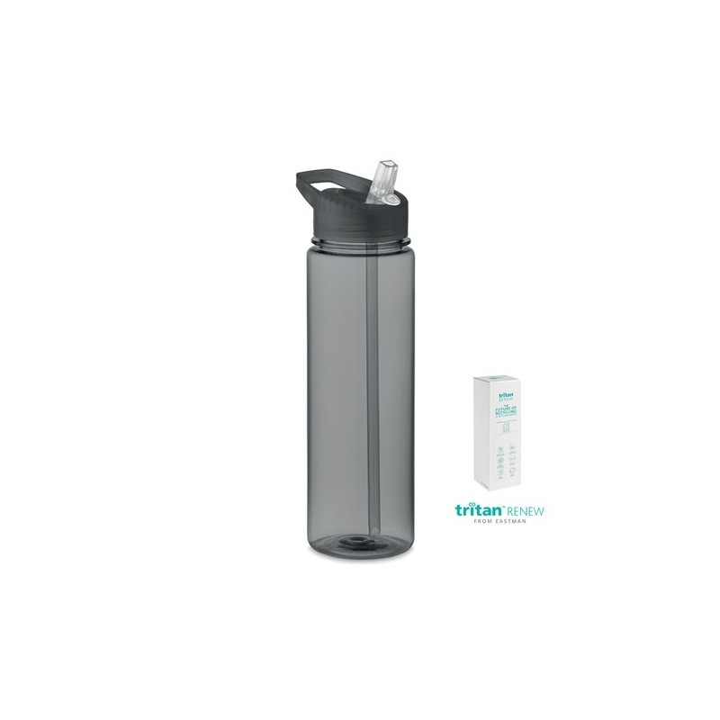 Bouteille Éco-responsable en Tritan Renew™ 650 ml - BAY Matières : tritan Couleurs : gris transparent cadeau entreprise pas cher