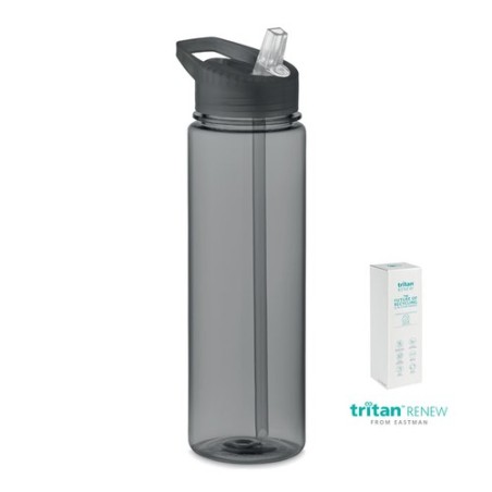 Bouteille Éco-responsable en Tritan Renew™ 650 ml - BAY Matières : tritan Couleurs : gris transparent cadeau entreprise pas cher