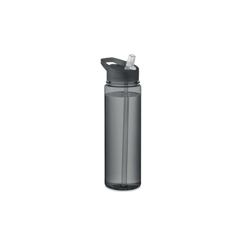 Bouteille Éco-responsable en Tritan Renew™ 650 ml - BAY Matières : tritan Couleurs : gris transparent goodies publicitaire événe