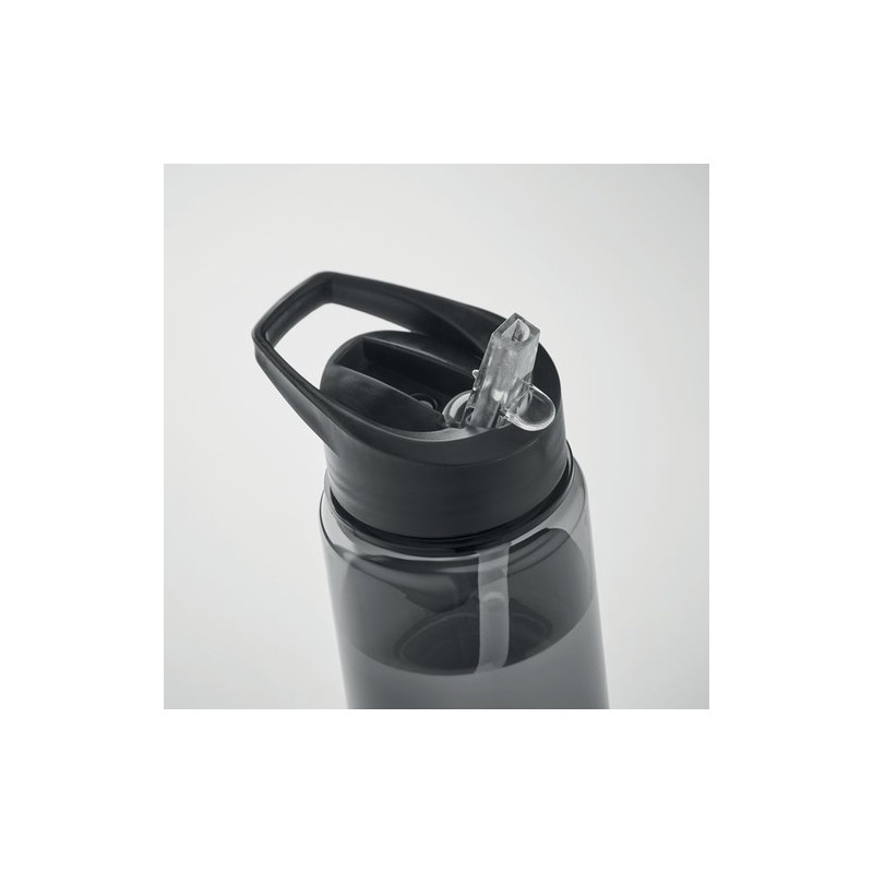Bouteille Éco-responsable en Tritan Renew™ 650 ml - BAY Matières : tritan Couleurs : gris transparent objet promotionnel éco-res