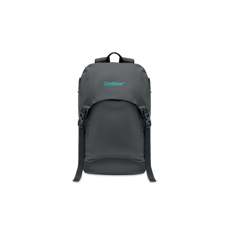 Sac à dos  en polyester 190T pour le business EIGER Matières : PET Couleurs : noir marquage laser ultra précis
