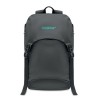 Sac à dos  en polyester 190T pour le business EIGER Matières : PET Couleurs : noir marquage laser ultra précis