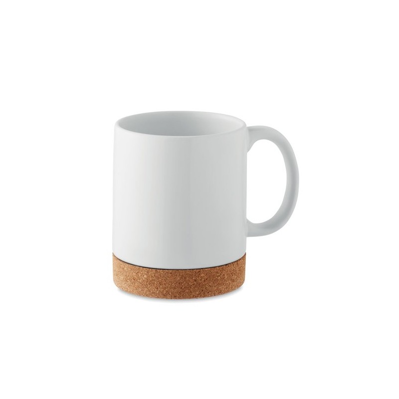 Mug en céramique  personnalisé 280 ml | KAROO Matières : grès Couleurs : blanc